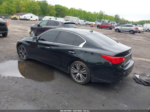 2014 Infiniti Q50 Hybrid Premium მანქანა იყიდება აუქციონზე, vin: JN1AV7AR3EM701131, აუქციონის ნომერი: 45016908