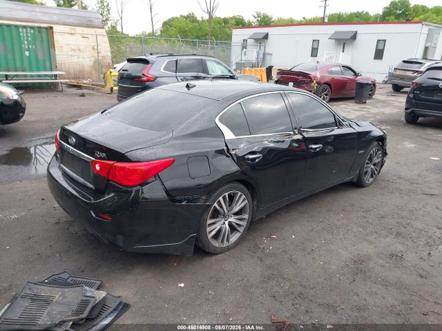 2014 Infiniti Q50 Hybrid Premium მანქანა იყიდება აუქციონზე, vin: JN1AV7AR3EM701131, აუქციონის ნომერი: 45016908