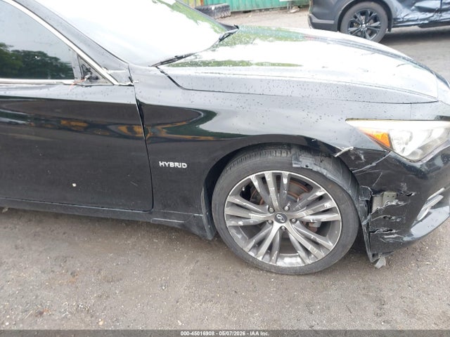 2014 Infiniti Q50 Hybrid Premium მანქანა იყიდება აუქციონზე, vin: JN1AV7AR3EM701131, აუქციონის ნომერი: 45016908