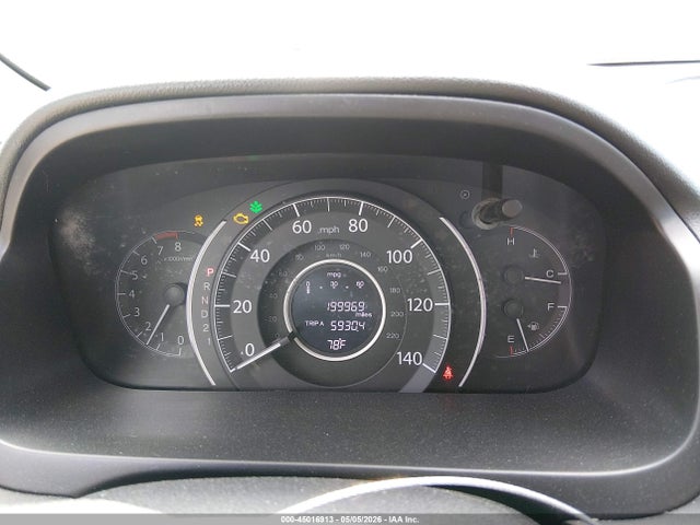 2013 Honda Cr-v Ex-l მანქანა იყიდება აუქციონზე, vin: 2HKRM3H71DH501874, აუქციონის ნომერი: 45016913