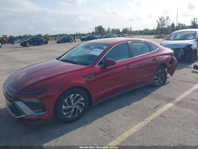 2026 Hyundai Sonata Hybrid Blue მანქანა იყიდება აუქციონზე, vin: KMHL24JJ9TA162497, აუქციონის ნომერი: 45016923