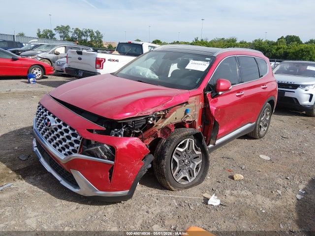 Продаж на аукціоні авто 2021 Hyundai Santa Fe Limited, vin: 5NMS44AL2MH322268, номер лоту: 45016936