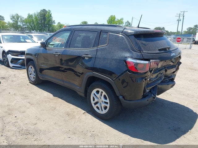 45016972 :رقم المزاد ، 3C4NJCAB6JT211132 vin ، 2018 Jeep Compass Sport Fwd مزاد بيع