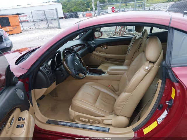45017049 :رقم المزاد ، JTHFN45Y689019935 vin ، 2008 Lexus Sc 430 مزاد بيع