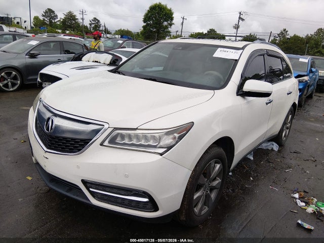 2016 Acura Mdx Advance   Entertainment Packages/advance Package მანქანა იყიდება აუქციონზე, vin: 5FRYD4H95GB039582, აუქციონის ნომერი: 45017128