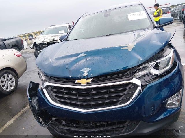 2020 Chevrolet Equinox Fwd Lt 1.5l Turbo მანქანა იყიდება აუქციონზე, vin: 3GNAXKEV5LL264460, აუქციონის ნომერი: 45017130