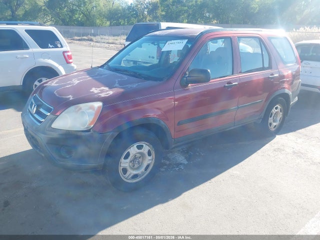 Продажа на аукционе авто 2006 Honda Cr-v Lx, vin: JHLRD68586C001146, номер лота: 45017161