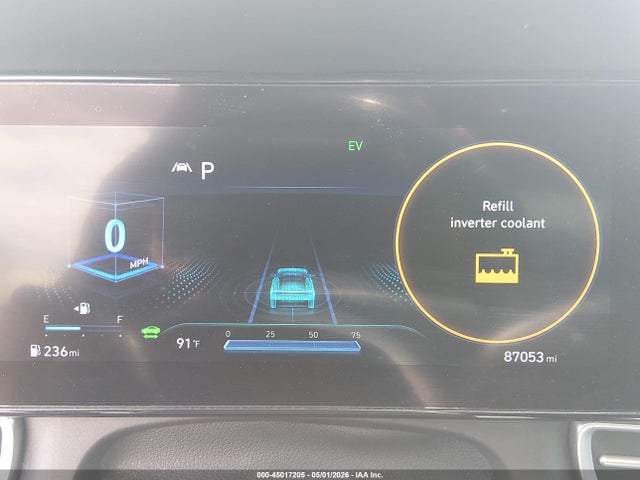 45017205 :رقم المزاد ، KMHLN4AJ0PU034662 vin ، 2023 Hyundai Elantra Hybrid Limited مزاد بيع