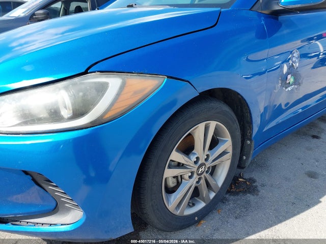 2017 Hyundai Elantra Se მანქანა იყიდება აუქციონზე, vin: KMHD84LF7HU381606, აუქციონის ნომერი: 45017216