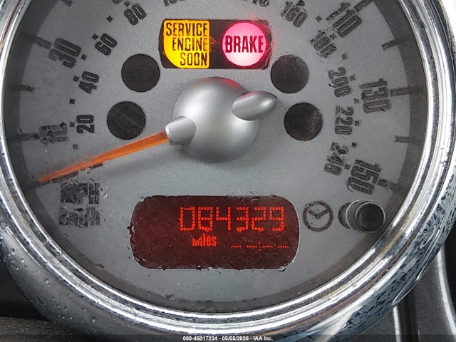 2005 Mini Cooper S მანქანა იყიდება აუქციონზე, vin: WMWRH33575TF84623, აუქციონის ნომერი: 45017234