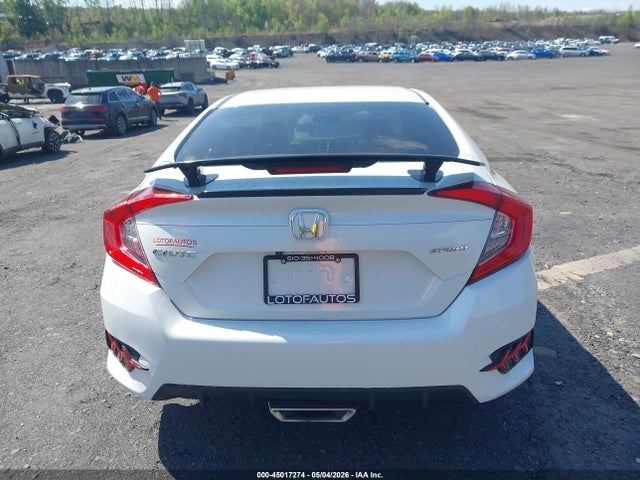 2020 Honda Civic Sport მანქანა იყიდება აუქციონზე, vin: 19XFC2F8XLE014221, აუქციონის ნომერი: 45017274