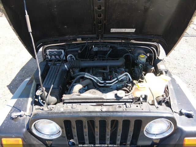45017276 :رقم المزاد ، 1J4FA39S22P758455 vin ، 2002 Jeep Wrangler X مزاد بيع