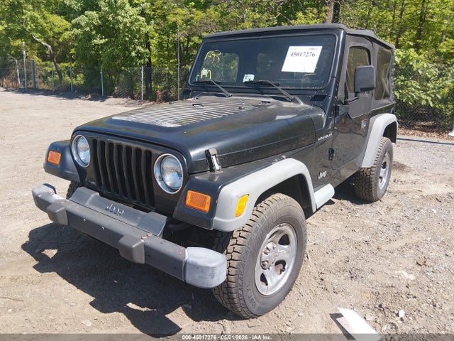 45017276 :رقم المزاد ، 1J4FA39S22P758455 vin ، 2002 Jeep Wrangler X مزاد بيع