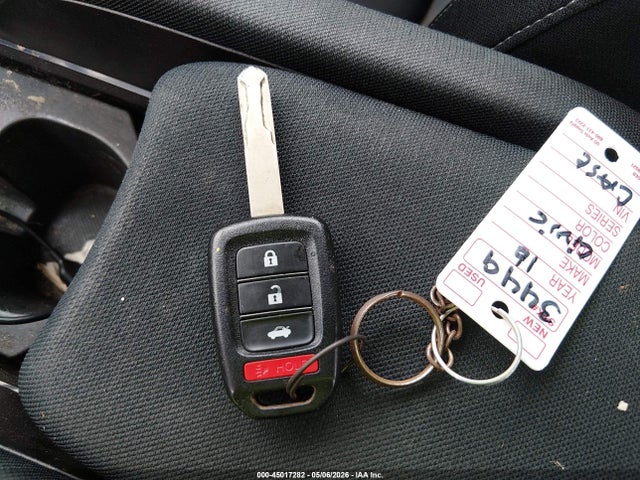 Продажа на аукционе авто 2016 Honda Civic Lx, vin: 19XFC2F59GE051997, номер лота: 45017282