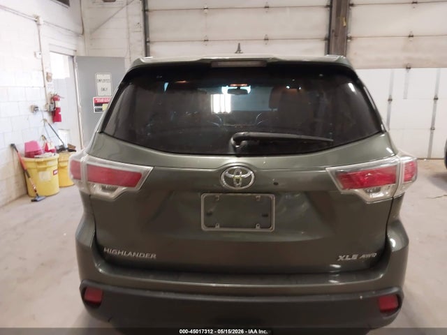 Aukcja sprzedaży 2015 Toyota Highlander Xle V6, vin: 5TDJKRFH2FS171242, numer aukcji: 45017312