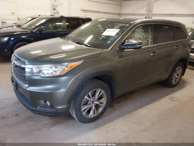 Aukcja sprzedaży 2015 Toyota Highlander Xle V6, vin: 5TDJKRFH2FS171242, numer aukcji: 45017312