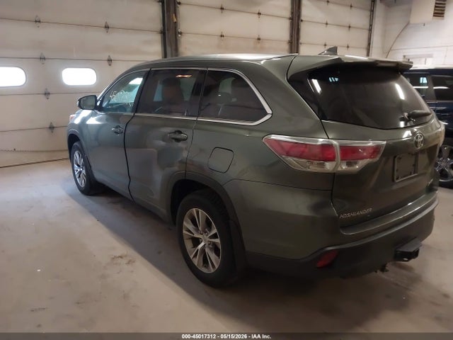 Aukcja sprzedaży 2015 Toyota Highlander Xle V6, vin: 5TDJKRFH2FS171242, numer aukcji: 45017312