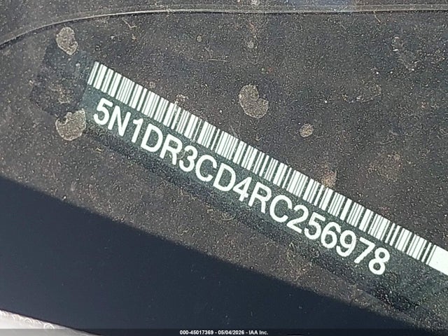 Aukcja sprzedaży 2024 Nissan Pathfinder Sl 4wd, vin: 5N1DR3CD4RC256978, numer aukcji: 45017369