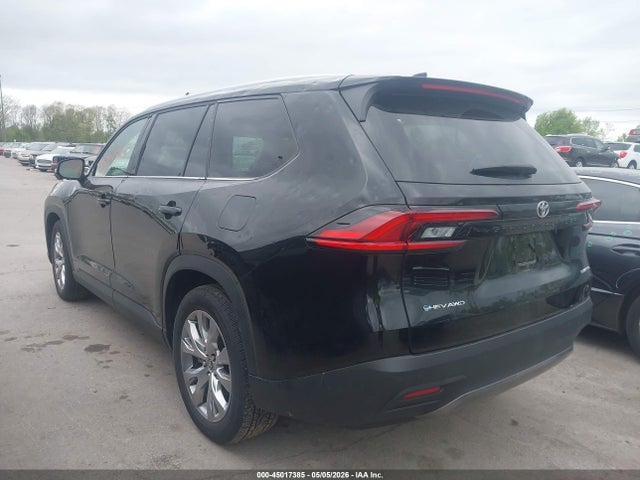 2025 Toyota Grand Highlander Hybrid Limited მანქანა იყიდება აუქციონზე, vin: 5TDACAB59SS046694, აუქციონის ნომერი: 45017385