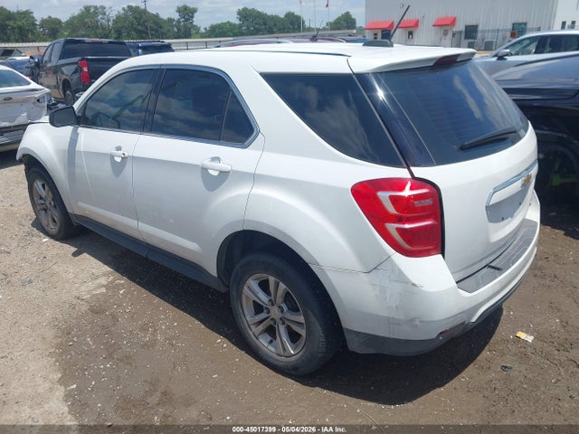 Auction sale of the 2016 Chevrolet Equinox Ls, vin: 2GNALBEKXG1127443, lot number: 45017399
