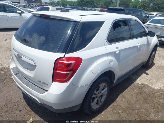 Auction sale of the 2016 Chevrolet Equinox Ls, vin: 2GNALBEKXG1127443, lot number: 45017399