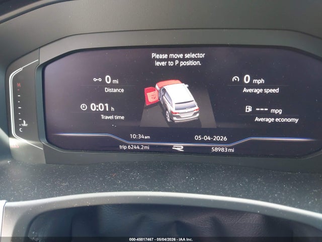 Aukcja sprzedaży 2022 Volkswagen Atlas 3.6l V6 Sel Premium R-line, vin: 1V2FR2CA6NC521132, numer aukcji: 45017467