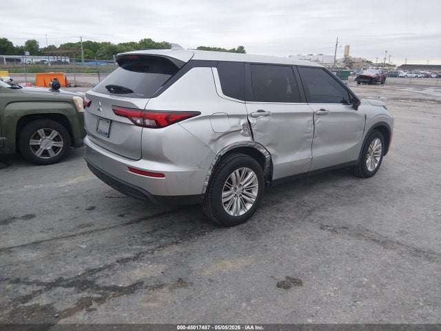 2024 Mitsubishi Outlander Es 2.5 S-awc მანქანა იყიდება აუქციონზე, vin: JA4J4UA82RZ024968, აუქციონის ნომერი: 45017487