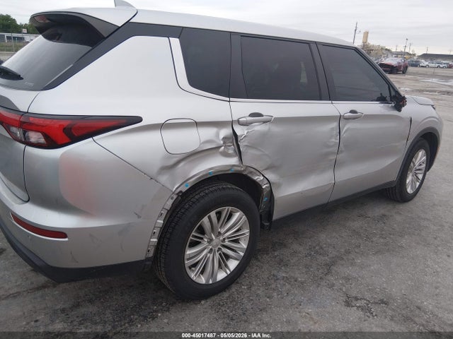 2024 Mitsubishi Outlander Es 2.5 S-awc მანქანა იყიდება აუქციონზე, vin: JA4J4UA82RZ024968, აუქციონის ნომერი: 45017487