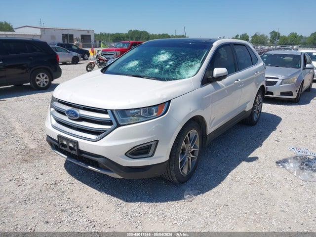 45017546 :رقم المزاد ، 2FMPK4K83HBC68551 vin ، 2017 Ford Edge Titanium مزاد بيع