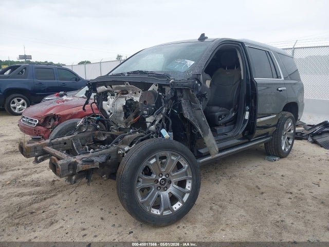 45017566 :رقم المزاد ، 1GYS4CKJ6JR285427 vin ، 2018 Cadillac Escalade Premium Luxury مزاد بيع