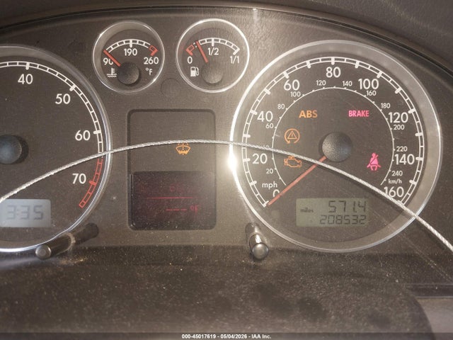 2005 Volkswagen Passat Gls 1.8t მანქანა იყიდება აუქციონზე, vin: WVWAD63B85E072471, აუქციონის ნომერი: 45017619