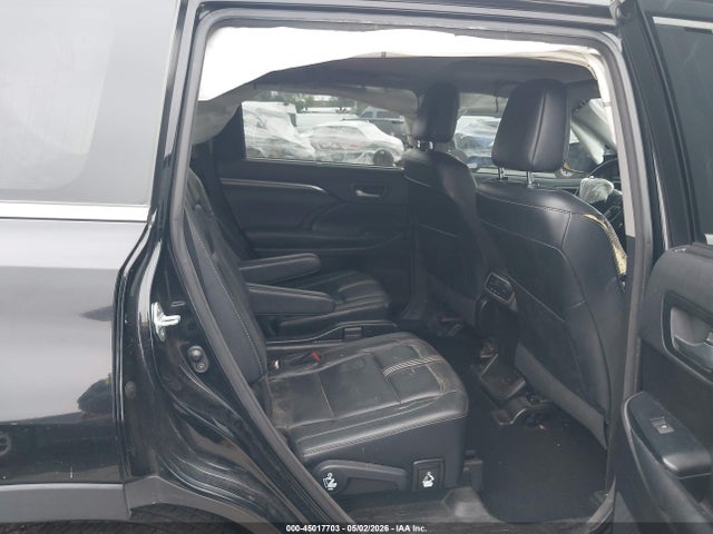 2017 Toyota Highlander Se მანქანა იყიდება აუქციონზე, vin: 5TDKZRFH4HS211677, აუქციონის ნომერი: 45017703