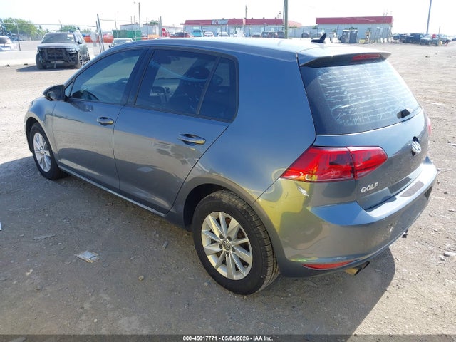 2016 Volkswagen Golf Tsi S 4-door მანქანა იყიდება აუქციონზე, vin: 3VW217AU3GM049648, აუქციონის ნომერი: 45017771