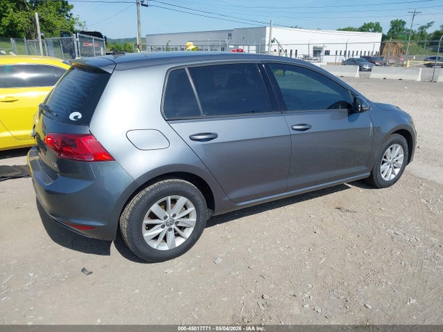 2016 Volkswagen Golf Tsi S 4-door მანქანა იყიდება აუქციონზე, vin: 3VW217AU3GM049648, აუქციონის ნომერი: 45017771