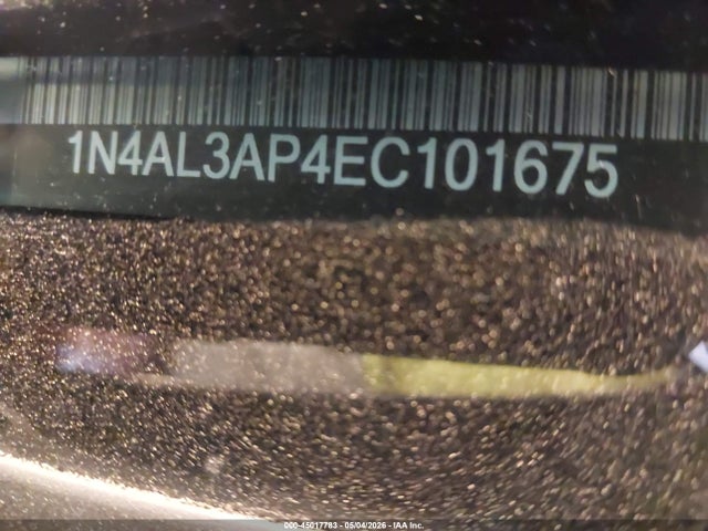 Aukcja sprzedaży 2014 Nissan Altima 2.5 S, vin: 1N4AL3AP4EC101675, numer aukcji: 45017783