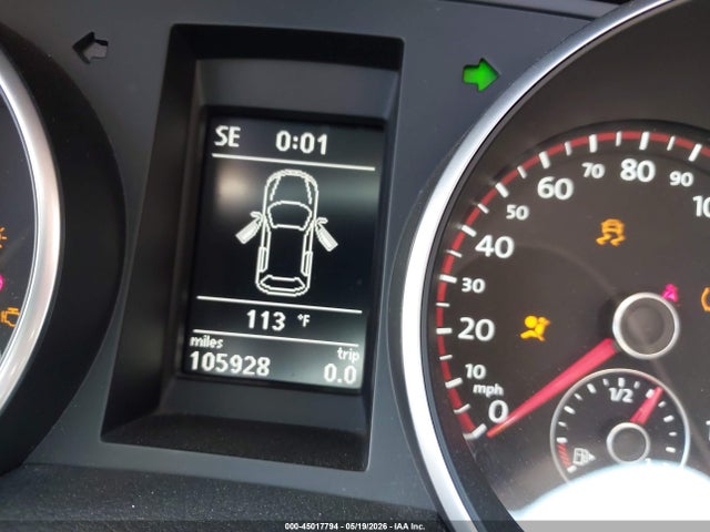 Auction sale of the 2012 Volkswagen Gti 4-door, vin: WVWGD7AJ1CW303504, lot number: 45017794