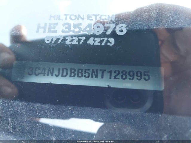 Продажа на аукционе авто 2022 Jeep Compass Latitude 4x4, vin: 3C4NJDBB5NT128995, номер лота: 45017827