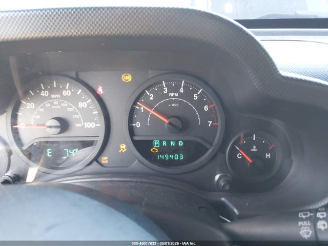 45017833 :رقم المزاد ، 1J4GB39177L104879 vin ، 2007 Jeep Wrangler Unlimited X مزاد بيع