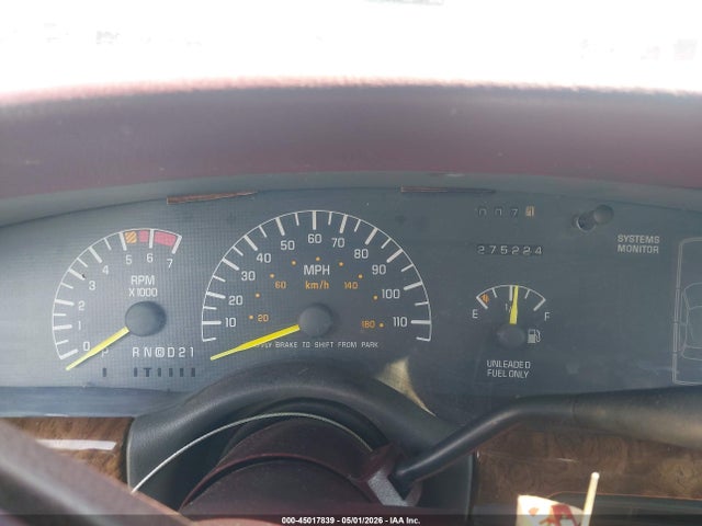 1993 Pontiac Bonneville Se მანქანა იყიდება აუქციონზე, vin: 1G2HX53L1P1291294, აუქციონის ნომერი: 45017839