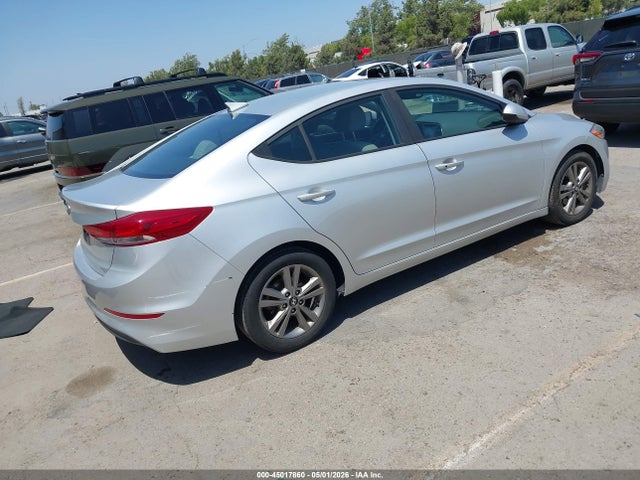 2018 Hyundai Elantra Value Edition მანქანა იყიდება აუქციონზე, vin: 5NPD84LF2JH376916, აუქციონის ნომერი: 45017860