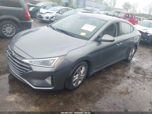 2019 Hyundai Elantra Sel მანქანა იყიდება აუქციონზე, vin: 5NPD84LF4KH439306, აუქციონის ნომერი: 45017932