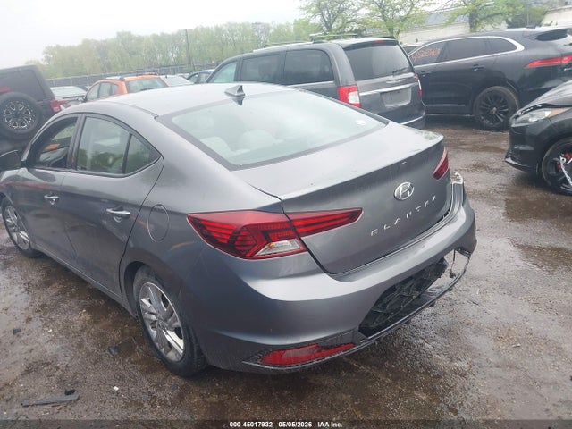 2019 Hyundai Elantra Sel მანქანა იყიდება აუქციონზე, vin: 5NPD84LF4KH439306, აუქციონის ნომერი: 45017932