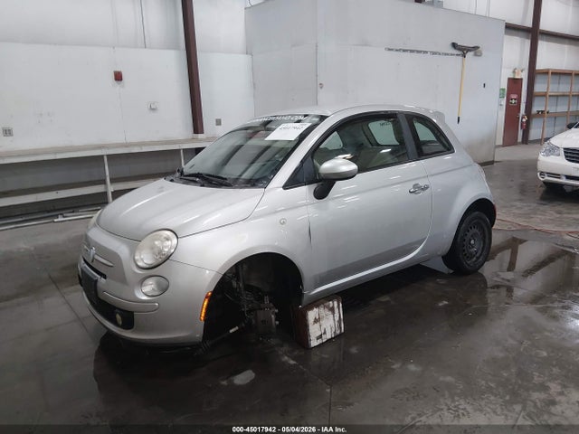 2013 Fiat 500 Pop მანქანა იყიდება აუქციონზე, vin: 3C3CFFAR2DT528552, აუქციონის ნომერი: 45017942