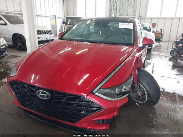 45017965 :رقم المزاد ، 5NPEF4JA2MH077688 vin ، 2021 Hyundai Sonata Sel مزاد بيع