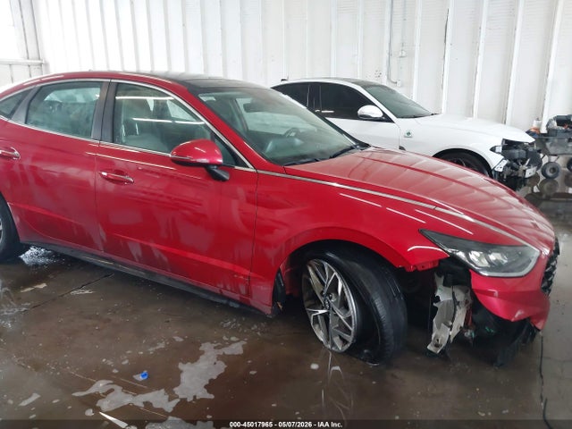 45017965 :رقم المزاد ، 5NPEF4JA2MH077688 vin ، 2021 Hyundai Sonata Sel مزاد بيع