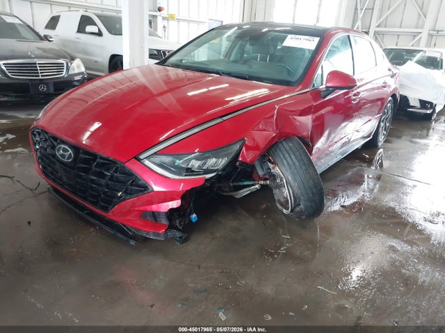 45017965 :رقم المزاد ، 5NPEF4JA2MH077688 vin ، 2021 Hyundai Sonata Sel مزاد بيع