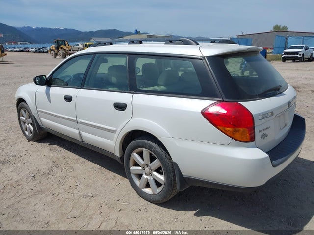 2007 Subaru Outback 2.5i მანქანა იყიდება აუქციონზე, vin: 4S4BP61C777332160, აუქციონის ნომერი: 45017979