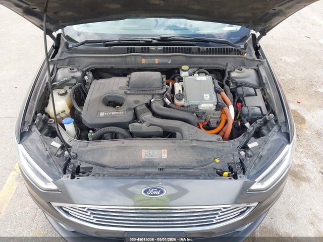 2018 Ford Fusion Hybrid Titanium მანქანა იყიდება აუქციონზე, vin: 3FA6P0RUXJR167033, აუქციონის ნომერი: 45018006
