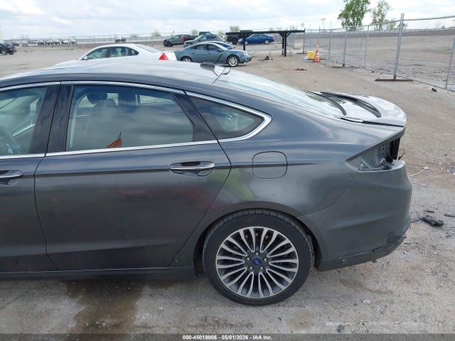 2018 Ford Fusion Hybrid Titanium მანქანა იყიდება აუქციონზე, vin: 3FA6P0RUXJR167033, აუქციონის ნომერი: 45018006