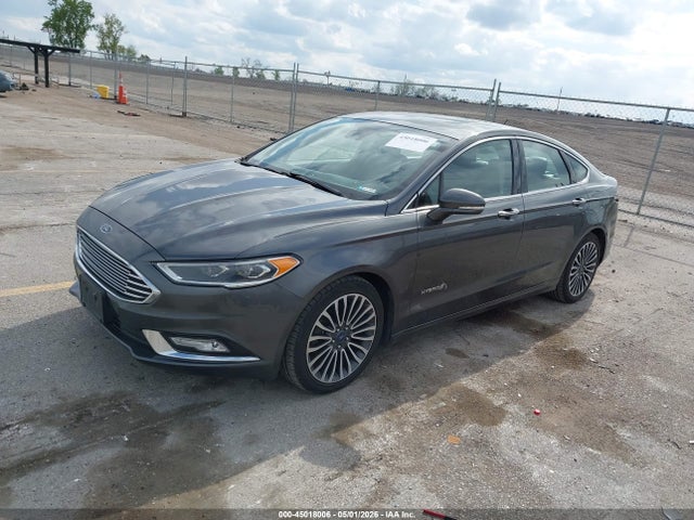 2018 Ford Fusion Hybrid Titanium მანქანა იყიდება აუქციონზე, vin: 3FA6P0RUXJR167033, აუქციონის ნომერი: 45018006